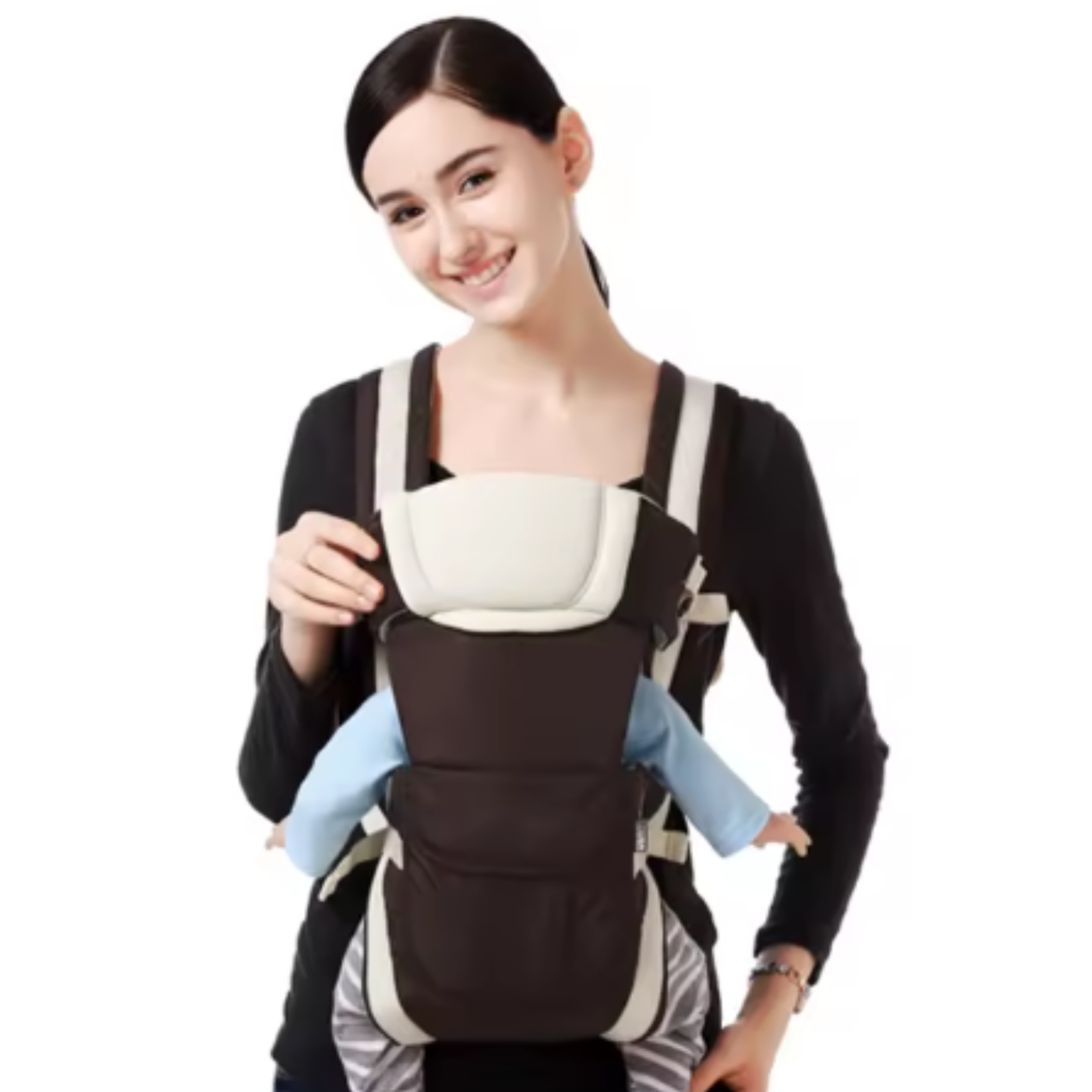 baby carrier 4 in 1 | ergonomic baby carrying belt for newborns & toddlers | front, back & hip seat carrier | breathable, comfortable & secure baby carrier 4 in 1 | ergonomic baby carrying belt for newborns & toddlers | front, back & hip seat carrier | breathable, comfortable & secure
