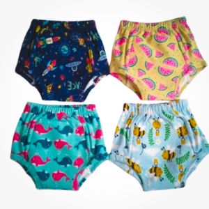 Home soft cotton potty training underwear for toddlers (1–2 years)